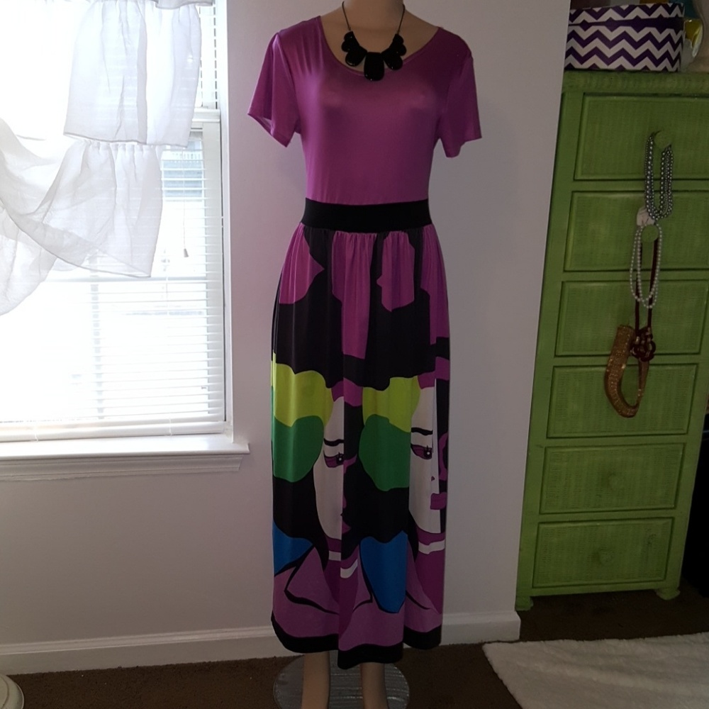 COLORFUL DRESS - Picture 3 of 3